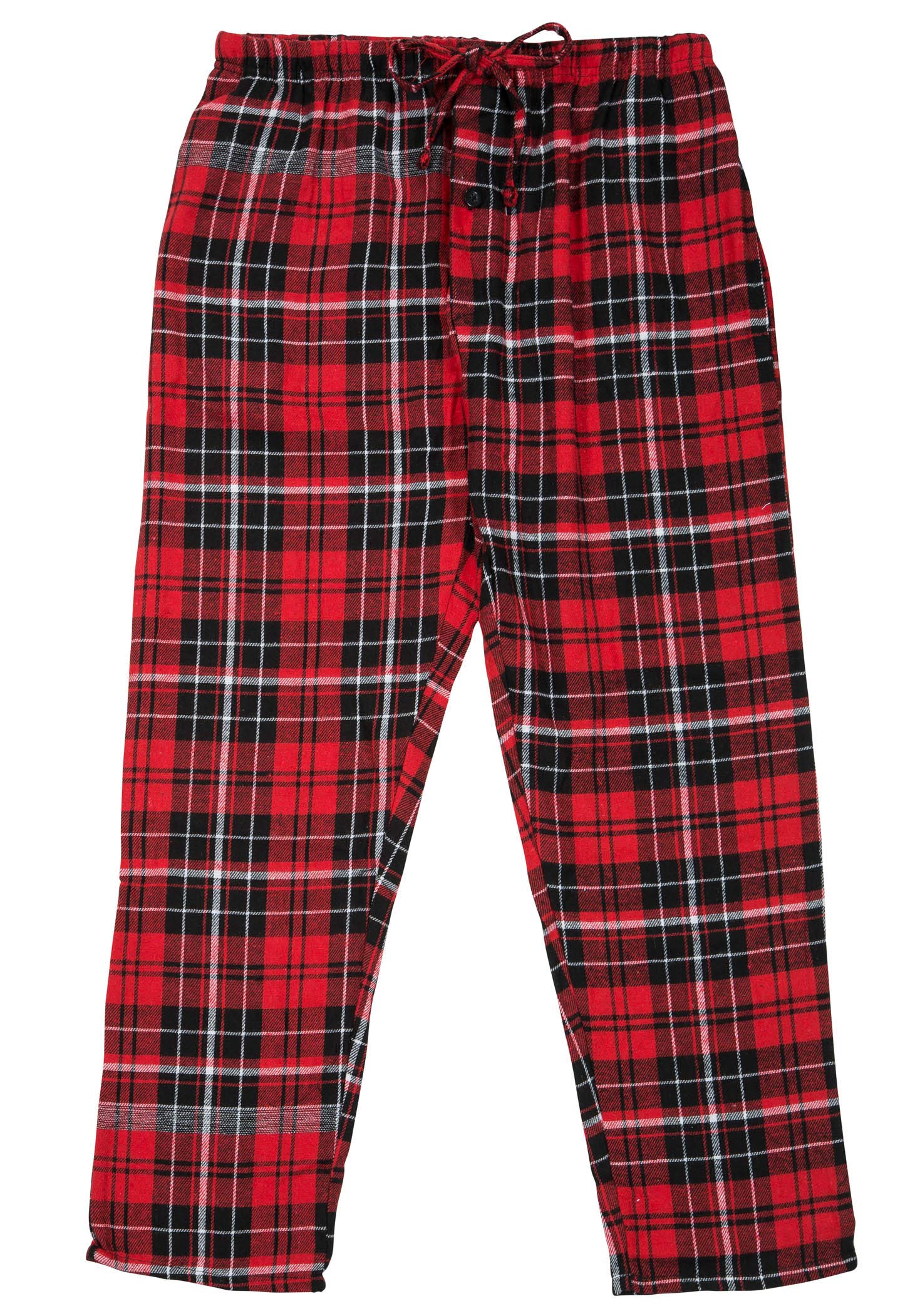 Men's Flannel Pajama Pants - 100% Cotton Plaid Sleepwear & Lounge Pants for Men - Cozy Winter Nightwear, Home Relaxation & Casual Comfort