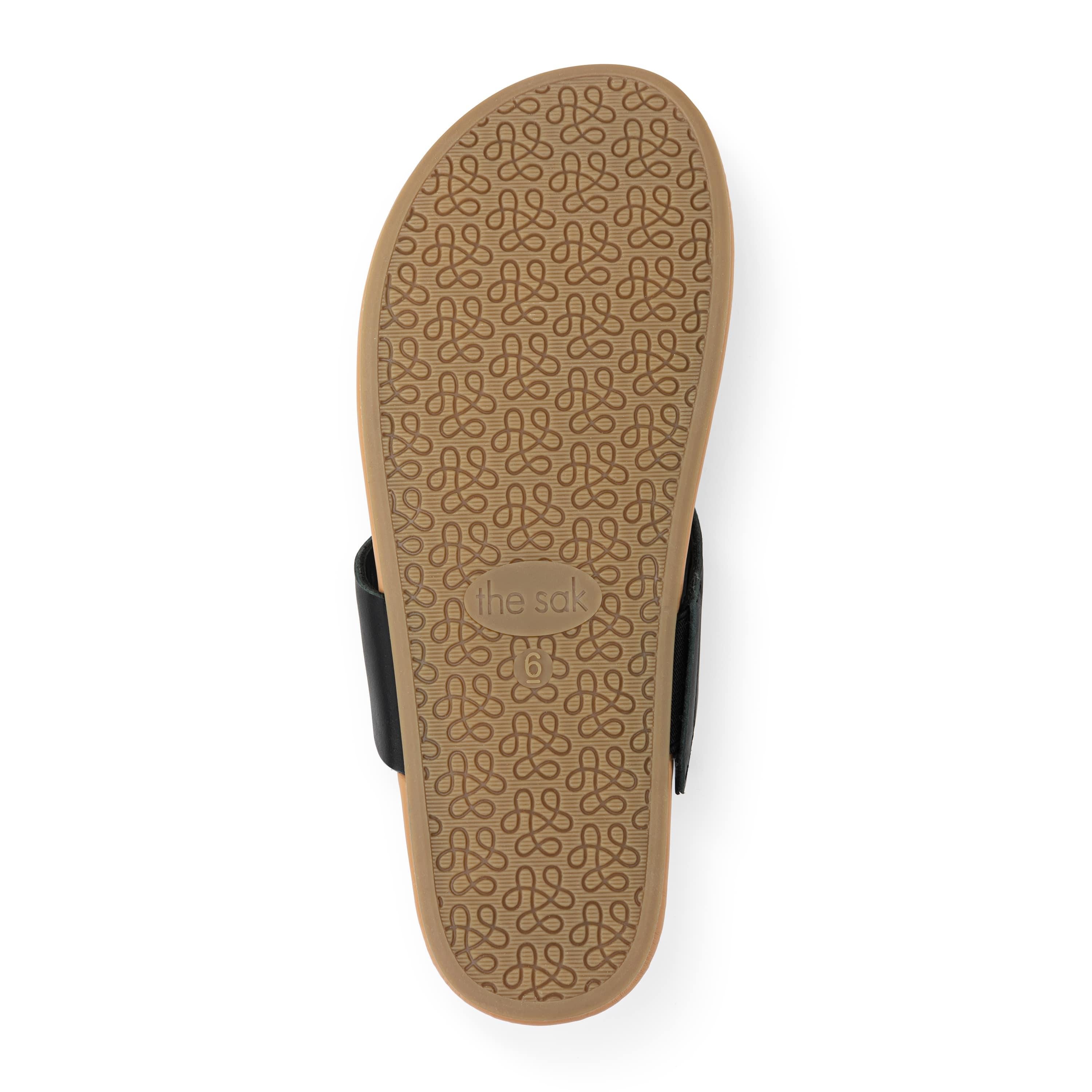 Everly Sandal - Genuine Leather Women's Sandals in Black | Comfortable & Stylish for Summer, Beach, and Casual Outings