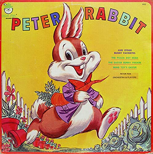 Peter Rabbit by Peter Pan Orchestra - Vintage Vinyl LP Record 8193 (Near Mint Condition) - Perfect for Collectors & Kids' Storytime