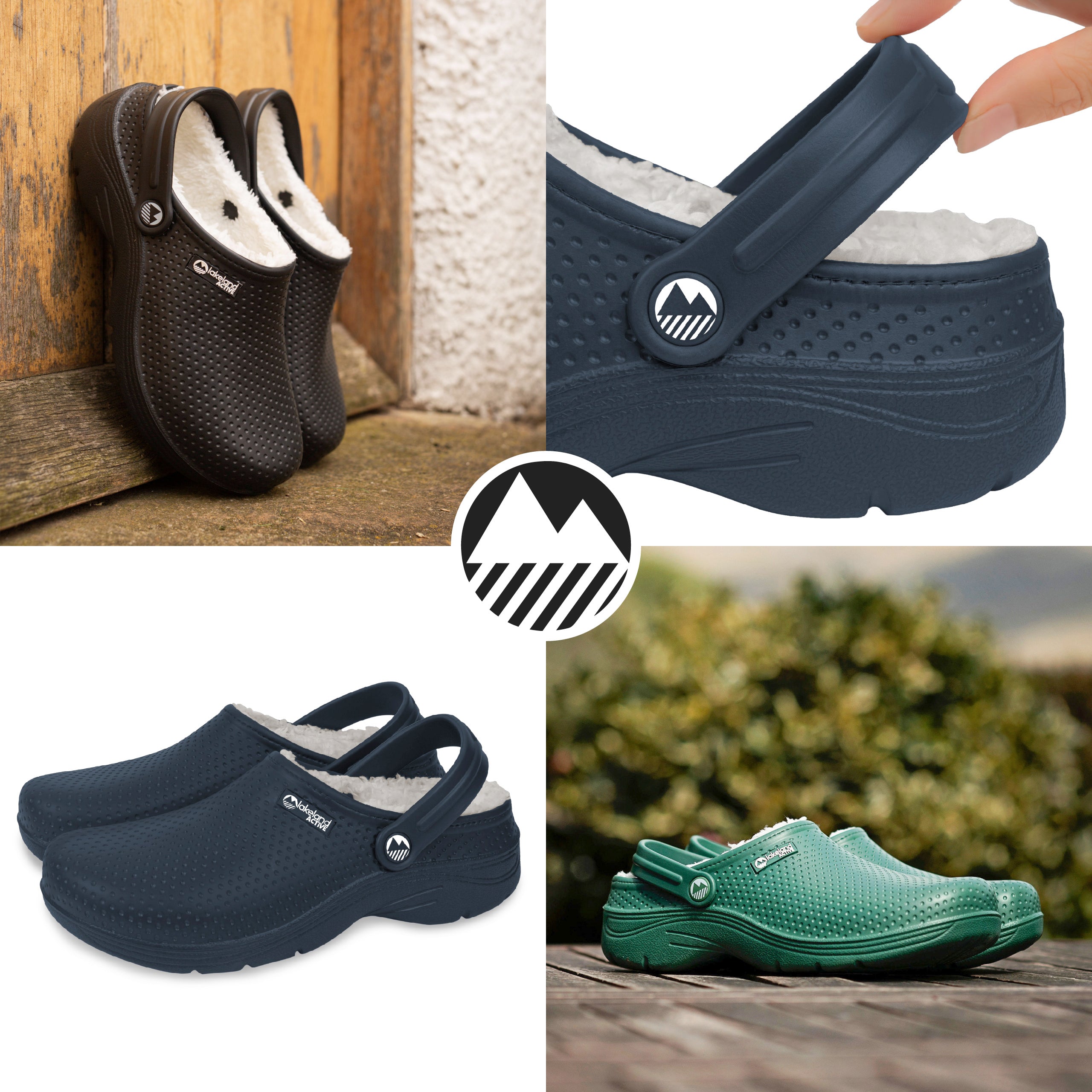 Men's Thermal Fleece Lined Dockray Clogs - Warm Winter House Shoes for Indoor & Outdoor Comfort - Perfect for Home, Garden, and Quick Errands