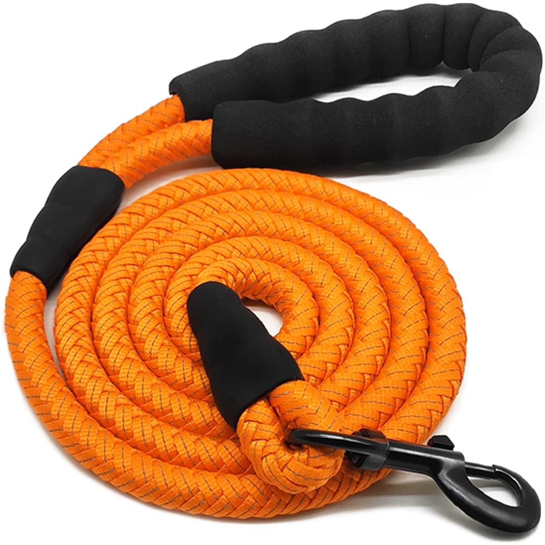 Mycicy 6FT/10FT Heavy Duty Reflective Dog Leash with Soft Padded Handle - 1/2