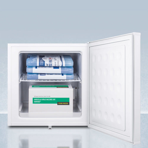 Accucold FS24LMED Compact All Freezer - Energy Efficient Upright Freezer for Home, Garage, or Basement - Perfect for Storing Frozen Foods, Ice Cream, and Meal Prep