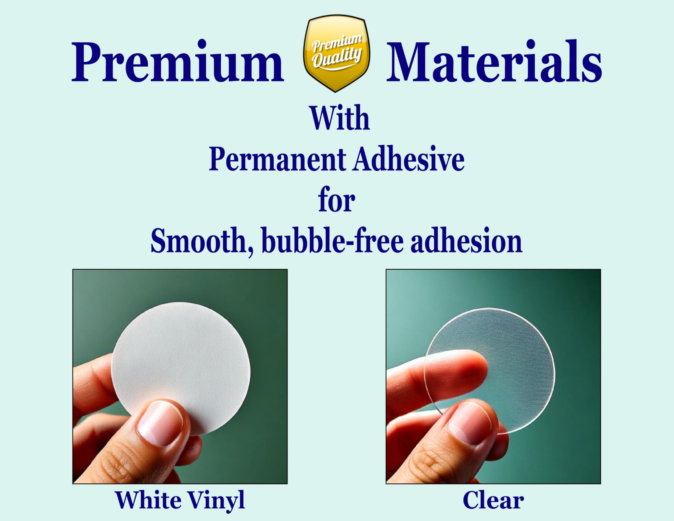 Custom Oval Stickers 1