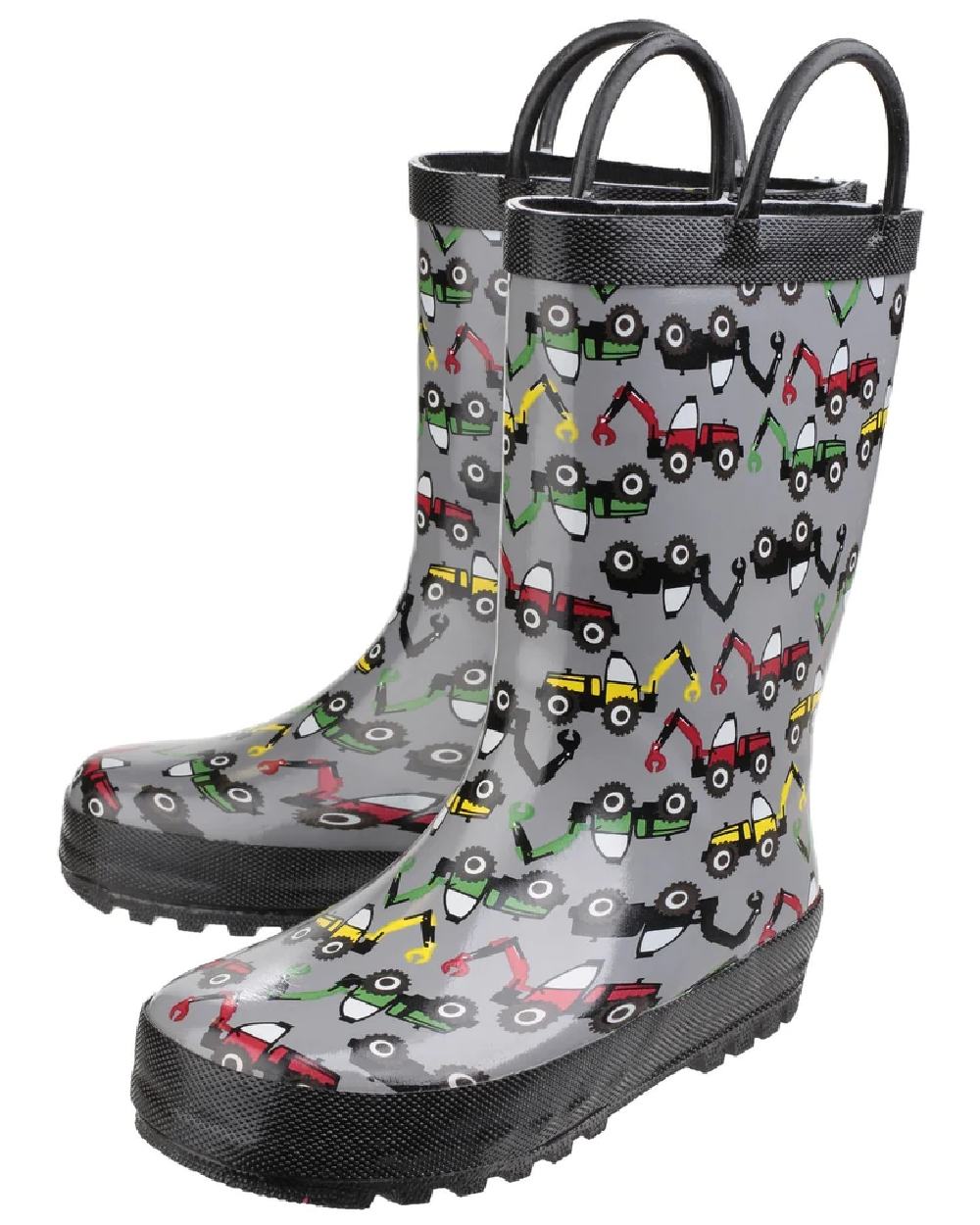 Cotswold Kids Waterproof Pull-On Rain Boots for Boys & Girls - Perfect for Puddles, Mud & Outdoor Play