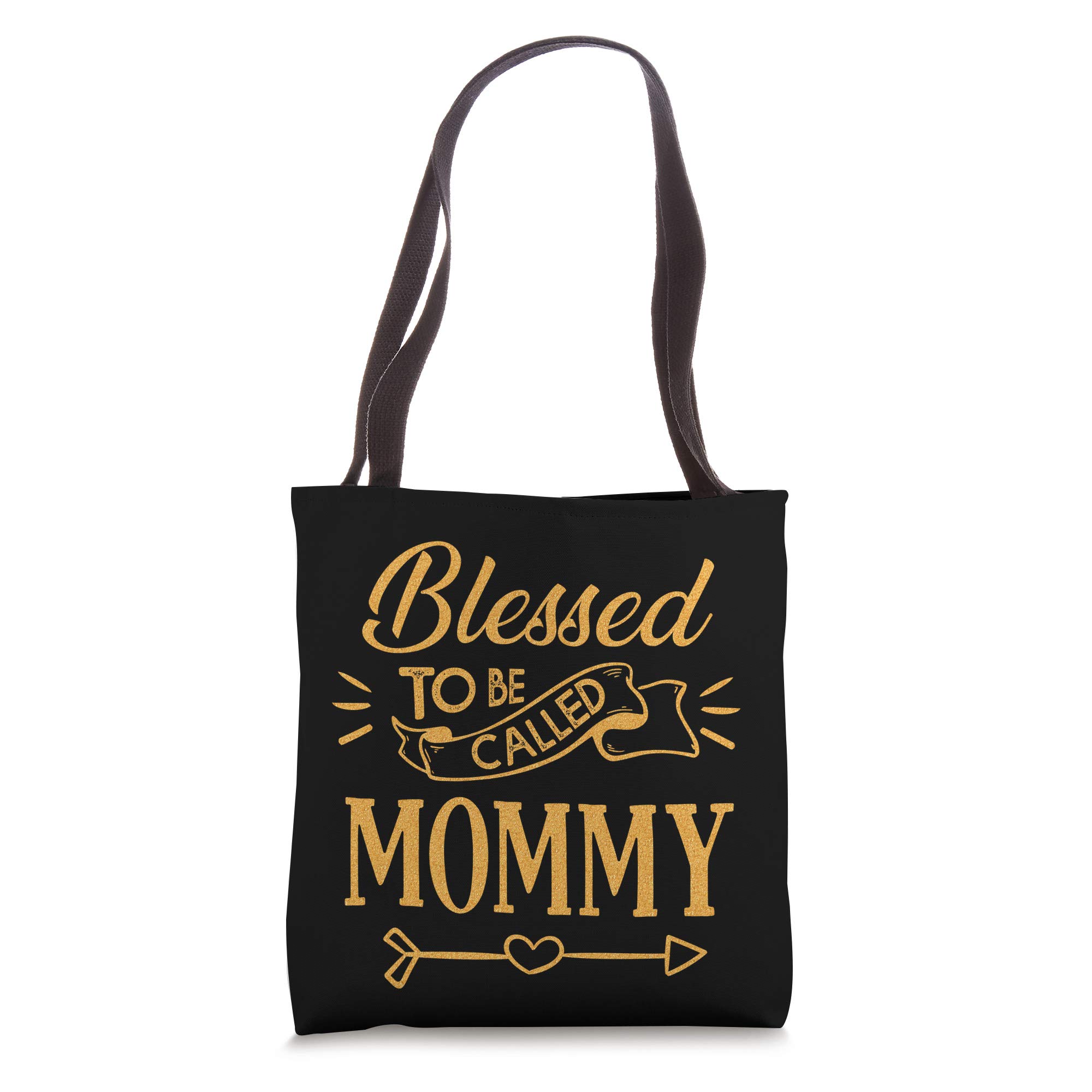 Blessed To Be Called Mommy Tote Bag - Premium Mothers Day Gift for Women - Large Canvas Tote for Work, Shopping & Beach Day