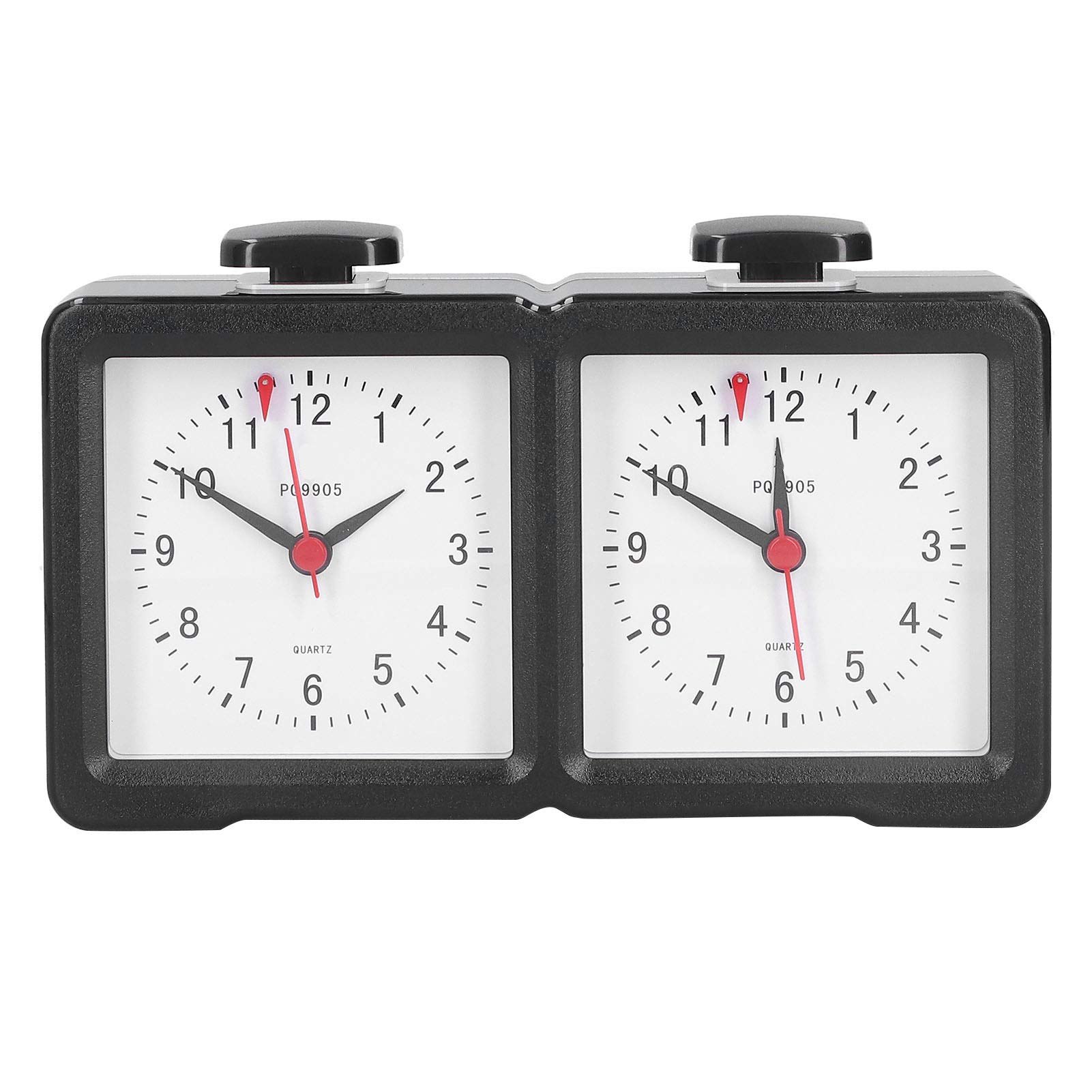 VGEBY Multifunction Silent Chess Clock - Analog Countdown Timer for Chess, Board Games & Sports | Perfect for Tournaments, Practice & Leisure Play