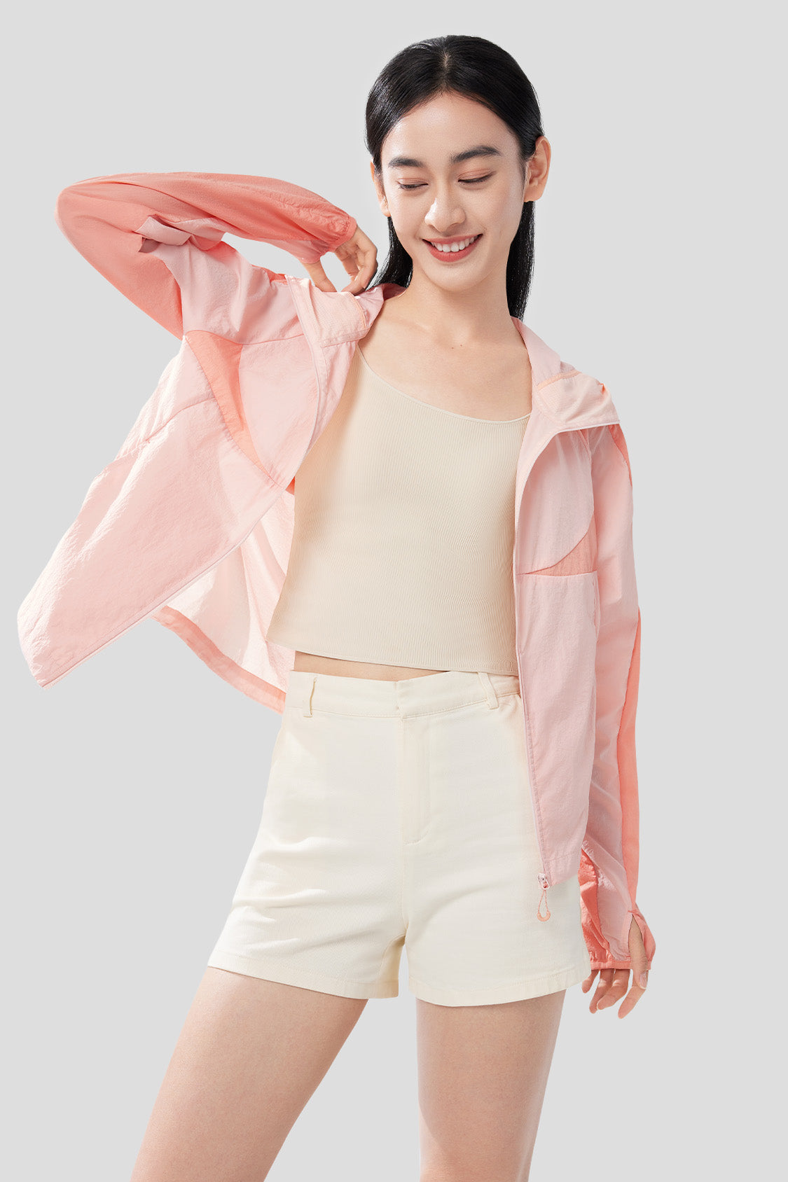 Women's UPF50+ Sun Protection Jacket - Lightweight & Breathable UV Shirt for Outdoor Activities, Hiking, Beach & Travel