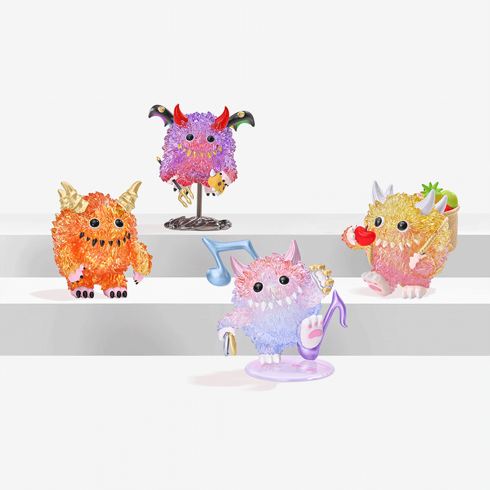 Monster Fluffy Plush Toy - Soft & Cuddly Stuffed Animal for Kids & Adults | Perfect for Gifts, Home Decor, and Stress Relief