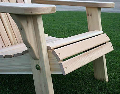 Premium Cedar Wood Adirondack Chair - Handcrafted Outdoor Furniture for Patio, Garden & Backyard Relaxation | Durable & Weather-Resistant American Forest Design