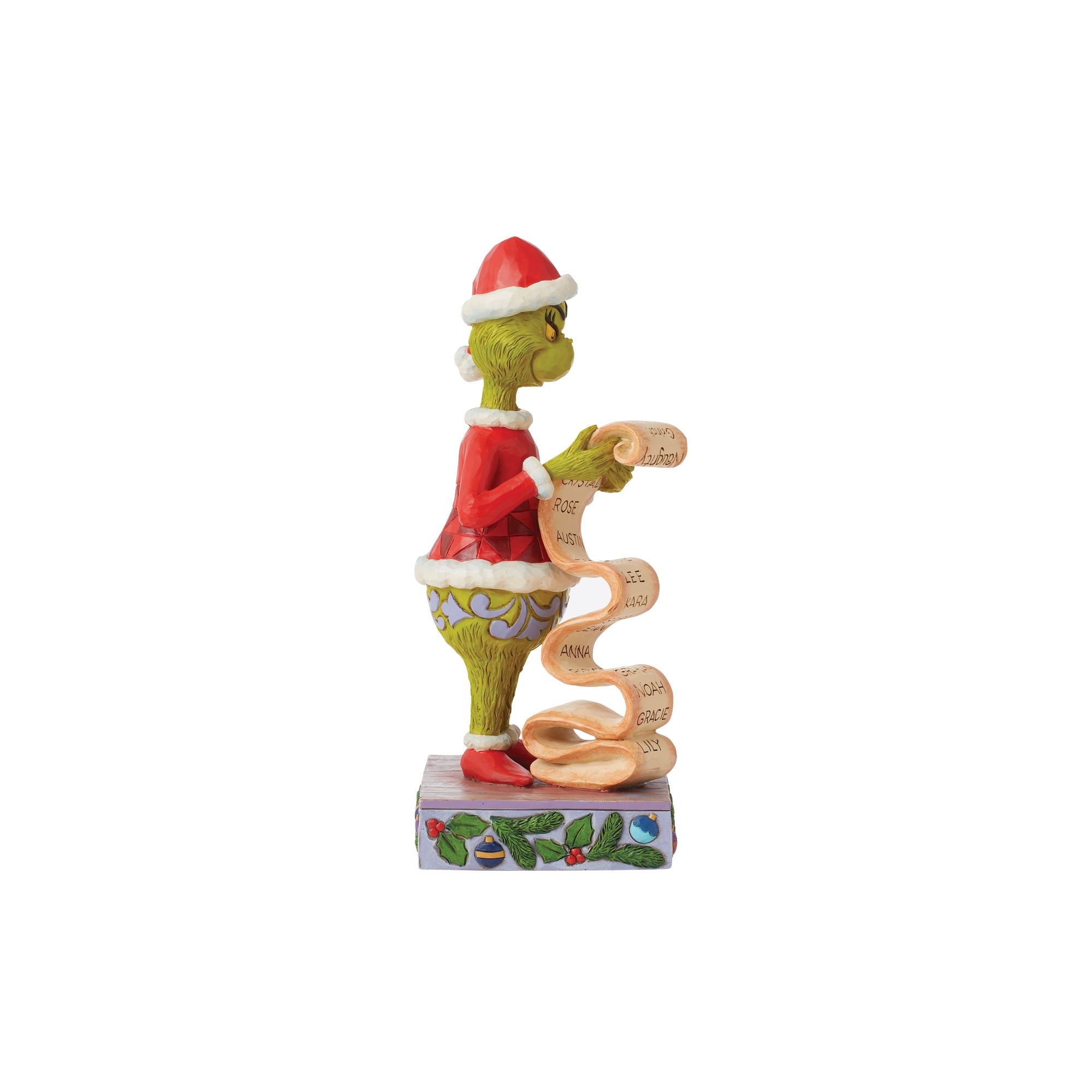 Grinch Naughty Nice List Christmas Decoration - Festive Holiday Home Decor for Xmas Party, Office & Tree Ornament