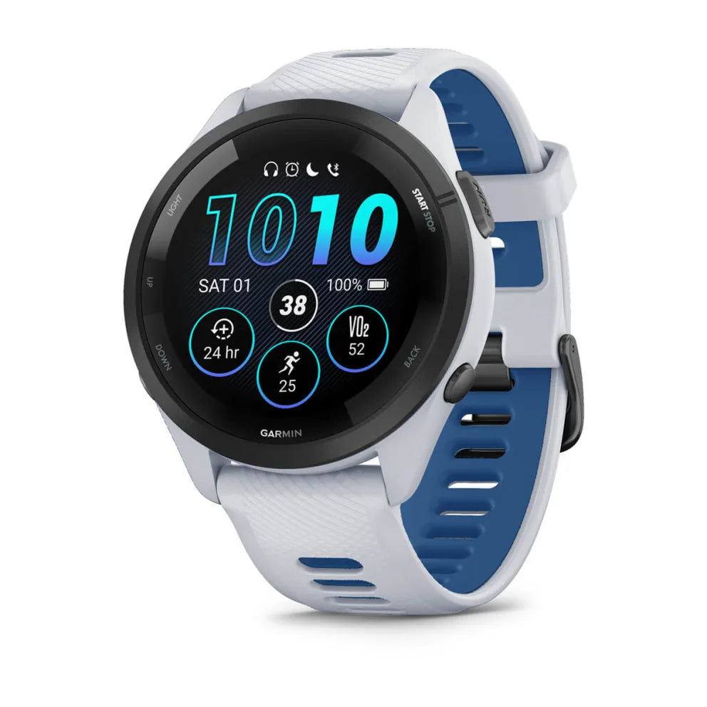 Garmin Forerunner 266 GPS Running Watch - Advanced Performance Metrics, Heart Rate Monitor & Smart Notifications | Perfect for Marathon Training, Trail Running & Outdoor Fitness Tracking
