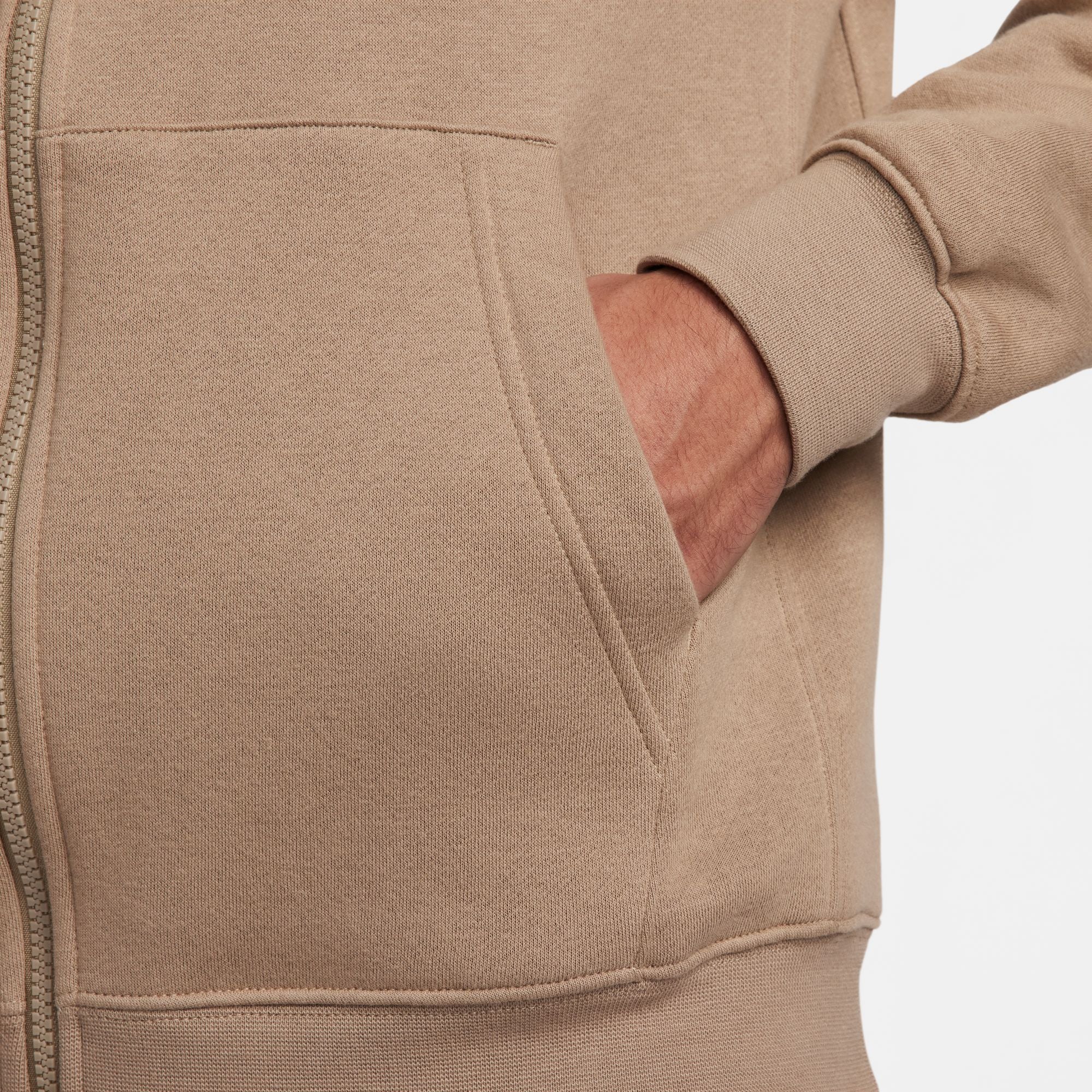 Men's Nike Full Zip Hoodie - Lightweight Fleece Jacket for Running, Gym & Casual Wear | Breathable & Comfortable Athletic Sweatshirt for Men