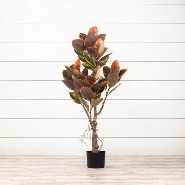 Magnolia Leaf Tree - Artificial Faux Magnolia Leaves for Home Decor, Wedding Centerpieces & Floral Arrangements