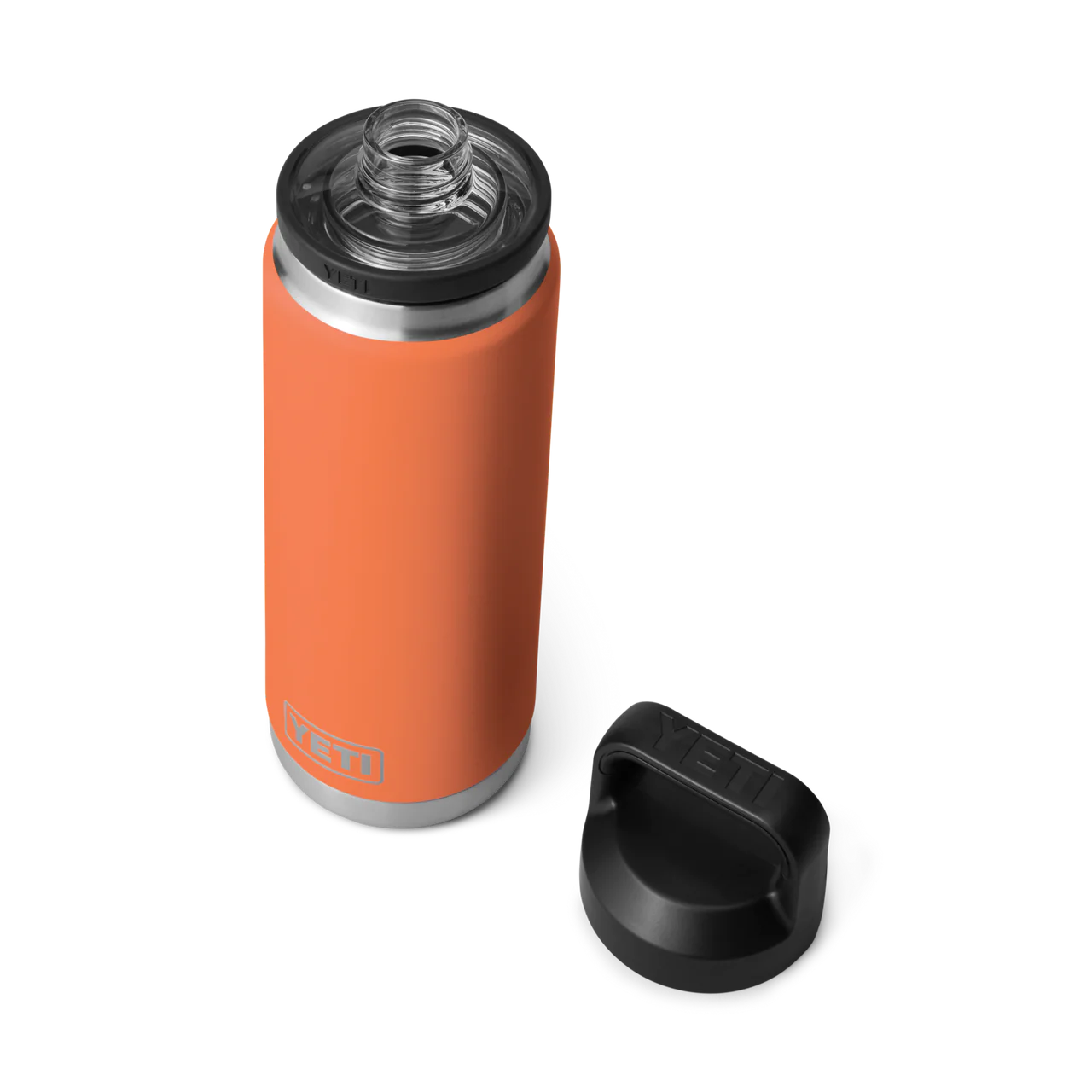 Yeti Rambler 26 oz Insulated Stainless Steel Water Bottle with Chug Cap - High Desert Clay - Perfect for Hiking, Camping & Outdoor Adventures