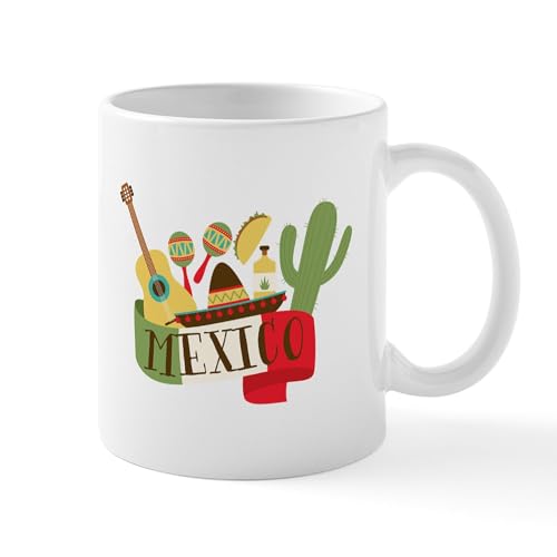 White - Mexico Mugs