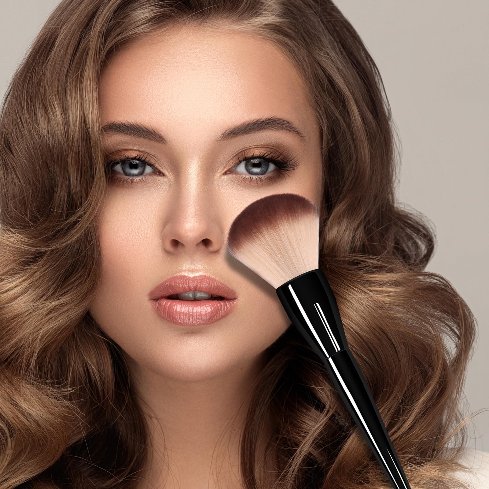 Large Flawless Makeup Brush Set - Foundation & Powder Brush for Blending