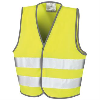 Child Core Junior Safety Vest - High Visibility Reflective Vest for Kids - Perfect for School, Cycling, and Outdoor Activities