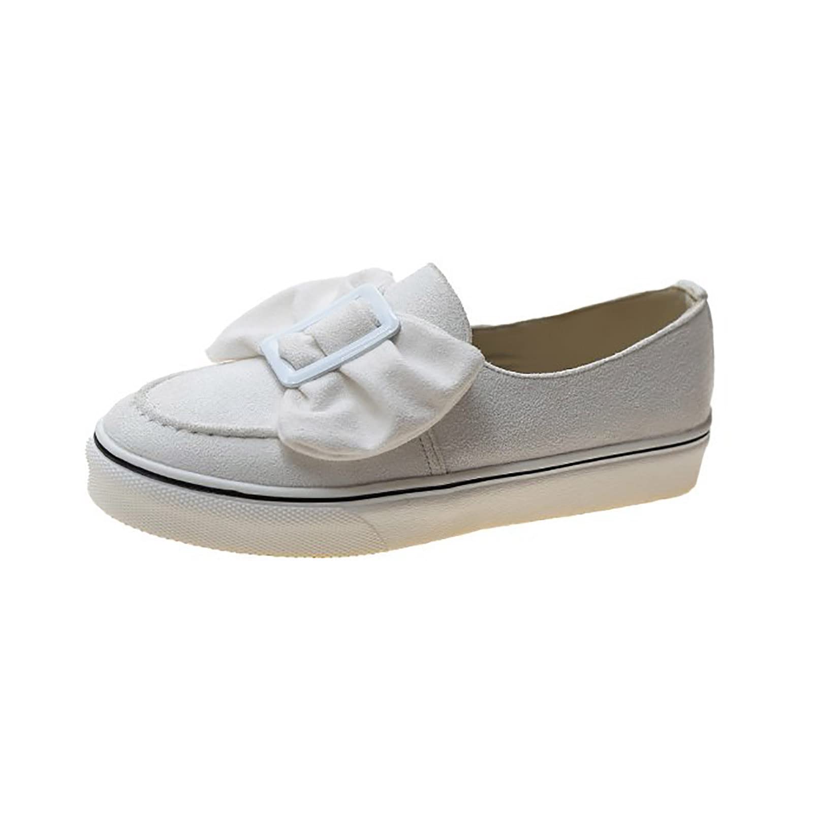 Women's Ballet Flats - Comfortable Walking Sneakers & Golf Shoes for Ladies - Breathable Sock Design Dressy Training Shoes for Work, Travel & Casual Wear