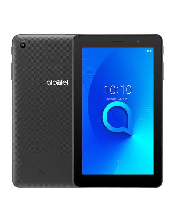 Alcatel 1T7 7-Inch Android Tablet - 8GB Storage, 1GB RAM, Wi-Fi 4 (802.11n), Android 8.1 Oreo, Black - Perfect for Reading, Streaming & Light Gaming