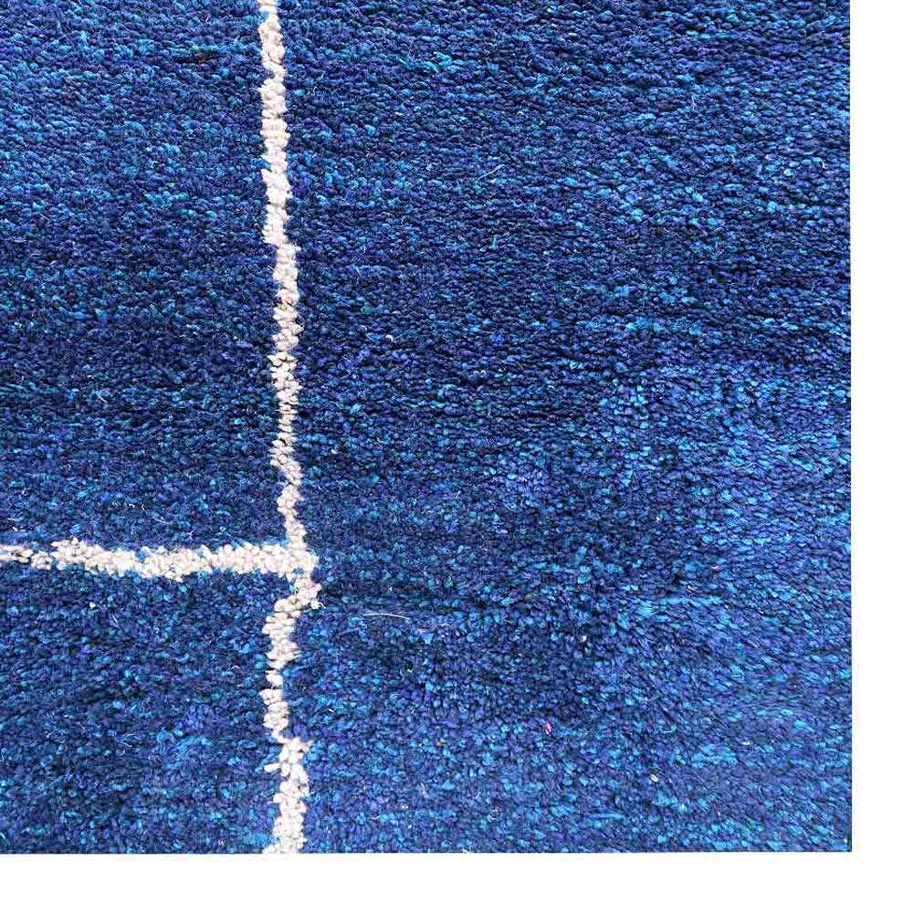 Hand-Knotted Diamond Area Rug - Luxury Persian Style for Living Room, Bedroom & Office Decor