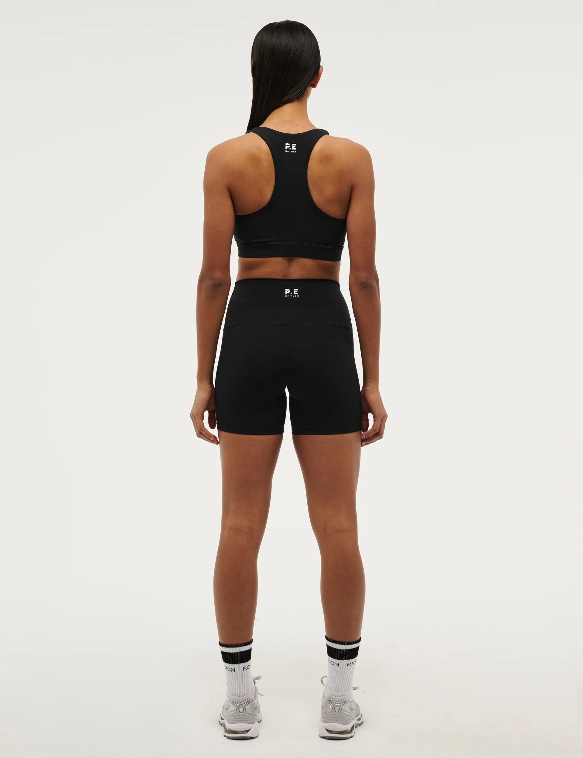 Frequency 5 Bike Shorts - Black Cycling Shorts for Men & Women | Perfect for Road Biking, Spinning & Workouts