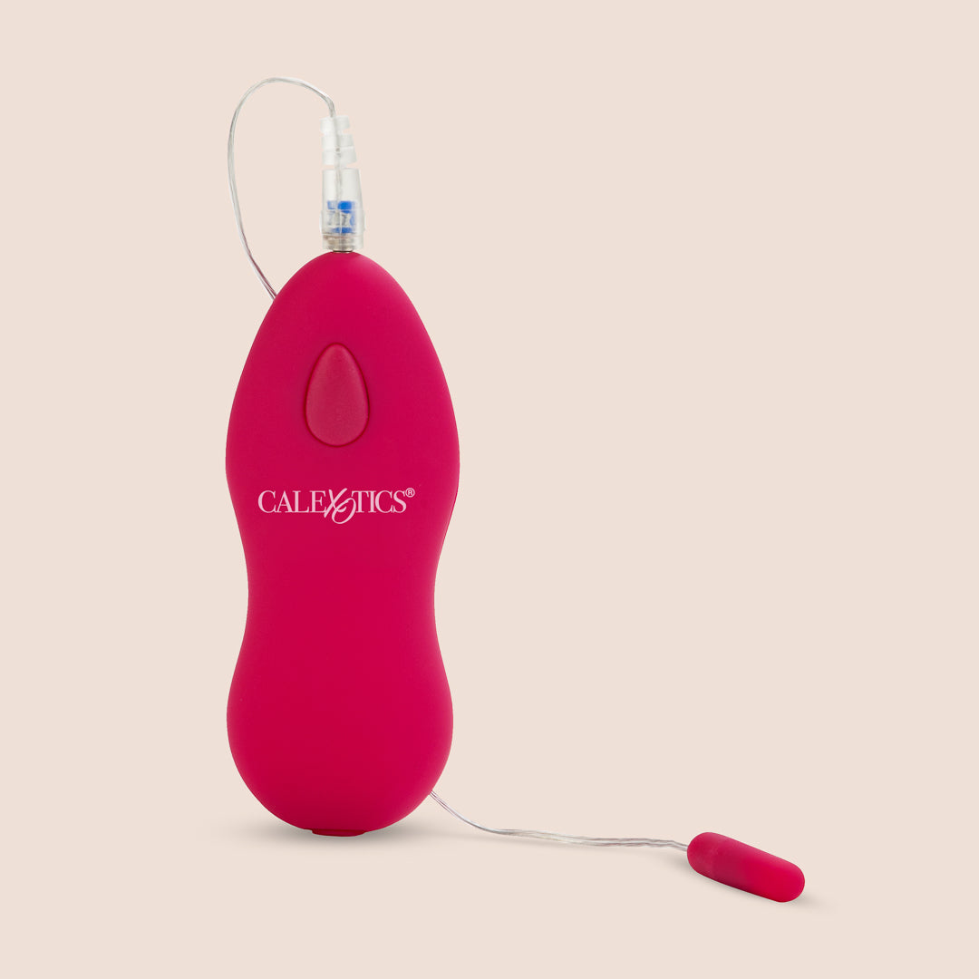 CalExotics Whisper Micro Bullet - Rechargeable Mini Vibrator for Women, Discreet & Powerful Personal Massager with Remote Control - Perfect for Travel, Couples Play & Solo Pleasure