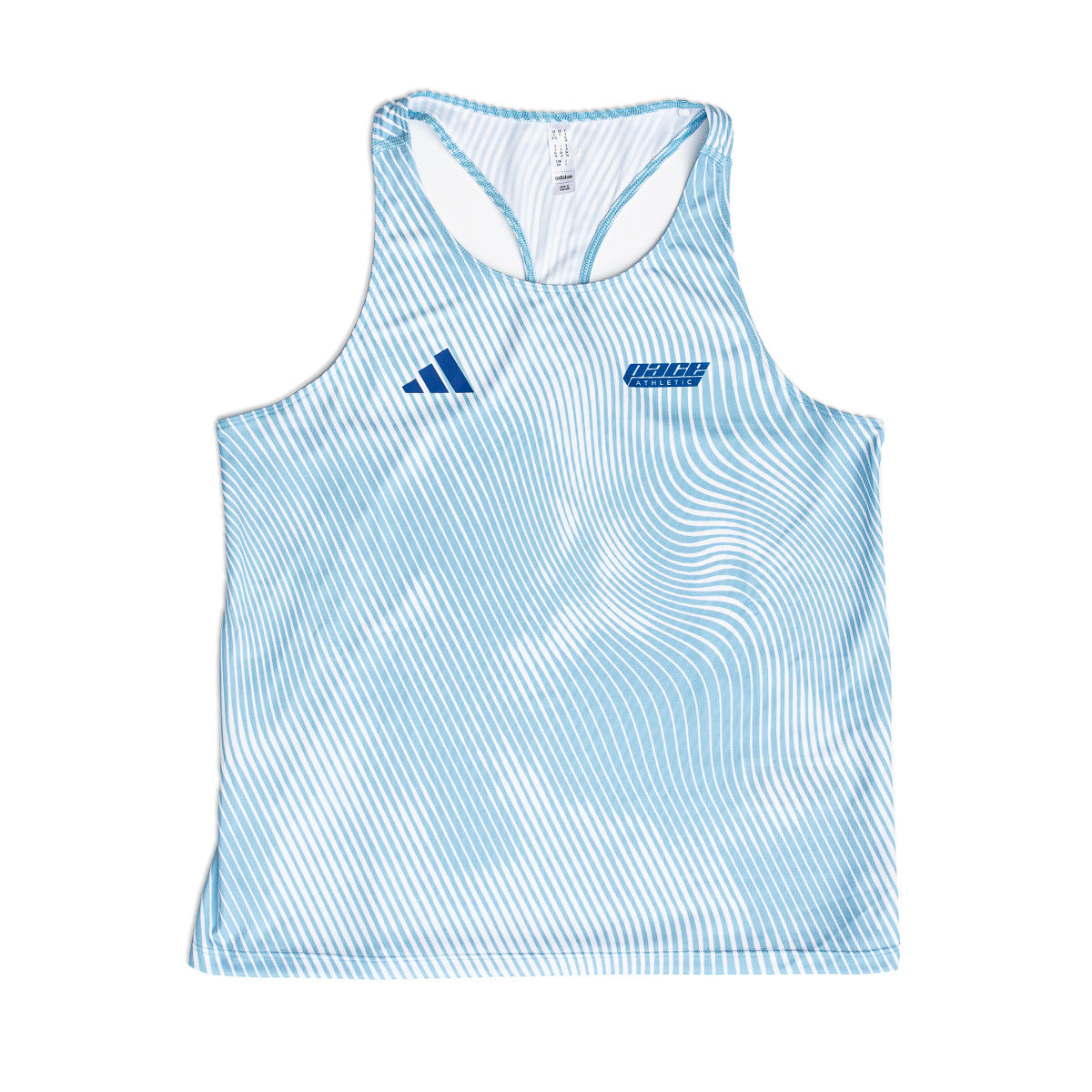 Women's adidas x Pace Athletic Adizero Running Singlet - Lightweight Performance Top for Marathon & Training - Perfect for Runners & Athletes