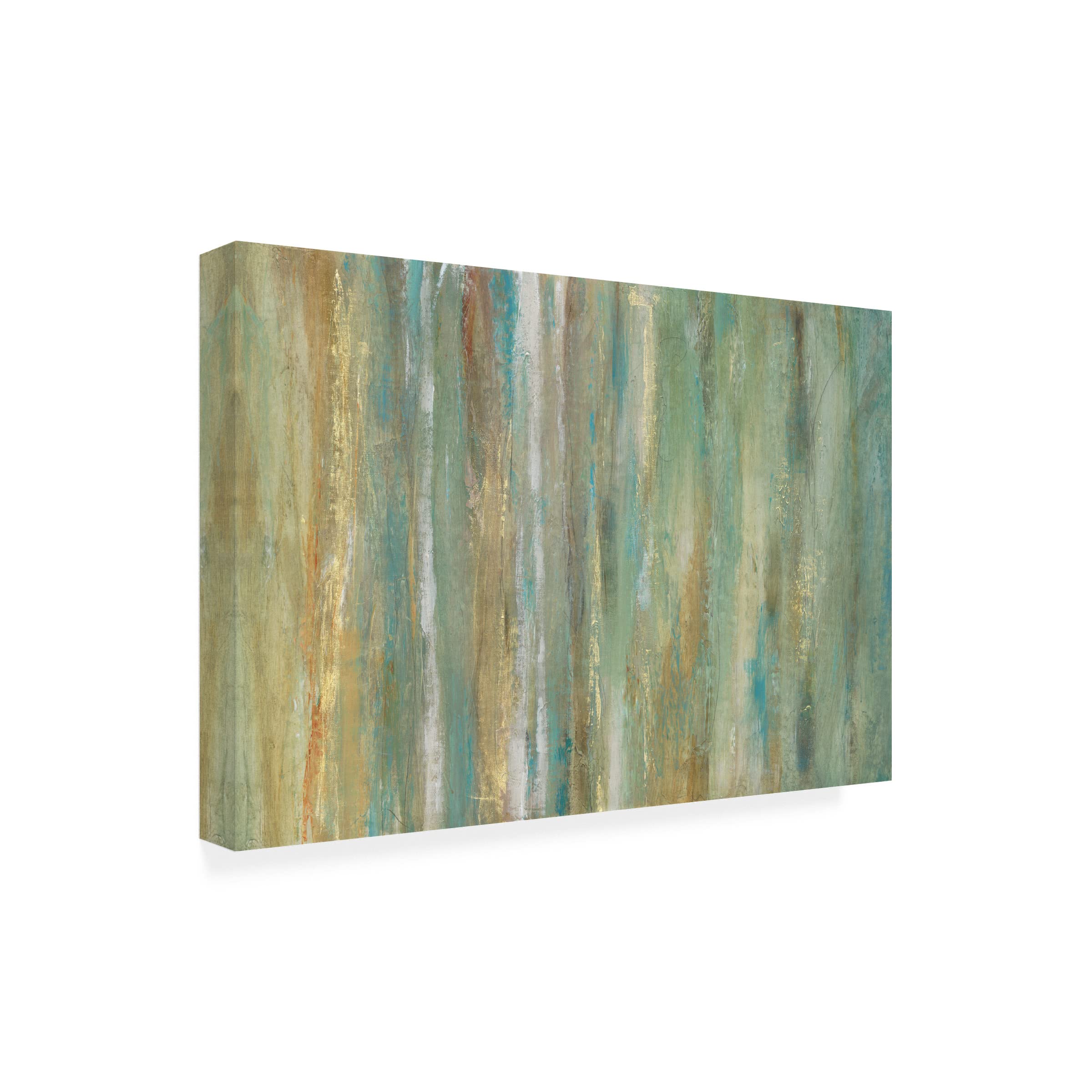 Tim O'Toole Vertical Flow II Canvas Wall Art - Modern Abstract Painting for Living Room, Bedroom & Office Decor | Trademark Fine Art