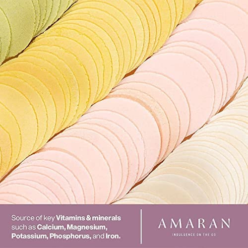 Organic Amaranth Flour Wafer Thins - Healthy Low Calorie Snacks for Adults - Gluten Free Vegan Protein Wafers - Pineapple Flavor (6 Pack) | Perfect for Weight Loss, Keto Diet & On-the-Go Snacking