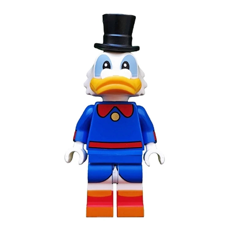 LEGO Disney Collectible Minifigures - Scrooge McDuck Official Minifigure for Disney Fans & LEGO Collectors | Perfect for Display, Gifts & Play Scenes