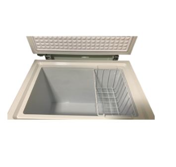 Farfalla FCF 121W 120L Energy Efficient Dual Function Chest Freezer - Upright or Horizontal Use for Home, Garage, or Restaurant Storage