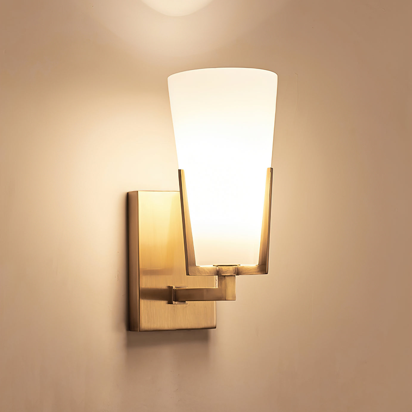 Modern Cone Wall Light Fixture - Sleek Indoor/Outdoor Sconce for Living Room, Bedroom, Patio & Garden - Energy Efficient LED Wall Lamp for Home Decor