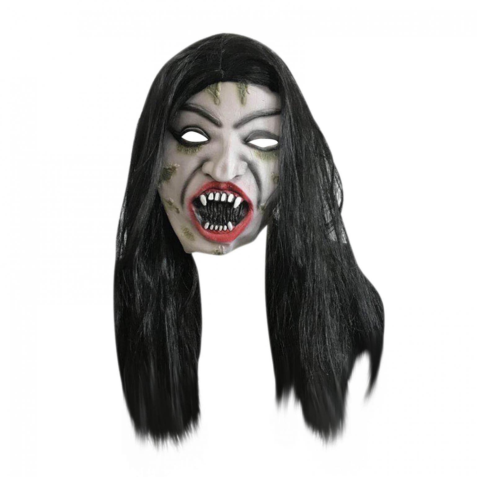 Realistic Scary Halloween Mask - Upgrade Horror Costume for Cosplay & Halloween Parties | BaoFuBaoMei Terrifying Latex Mask for Adults, Haunted House Decor, and Spooky Events