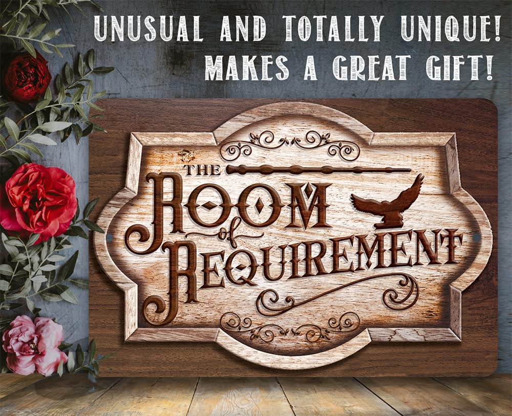 The Room Requirement Metal Sign - Durable 8