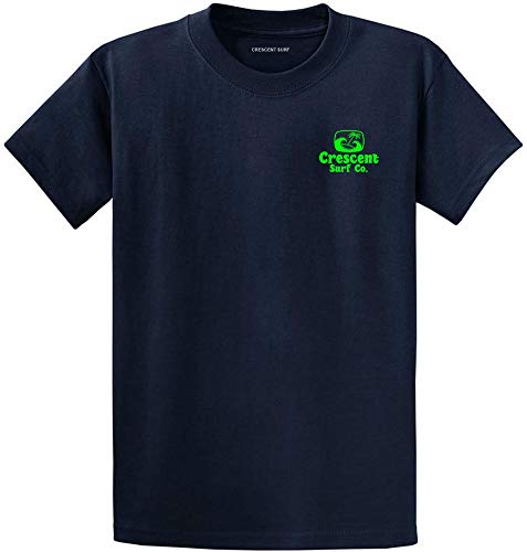 Navy / Green Crescent Surf