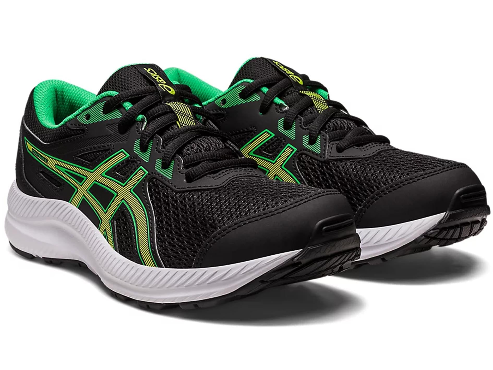 ASICS Kids Contend 8 GS Running Shoes - Lightweight & Durable Sneakers for Boys & Girls - Perfect for School, Sports & Daily Activities