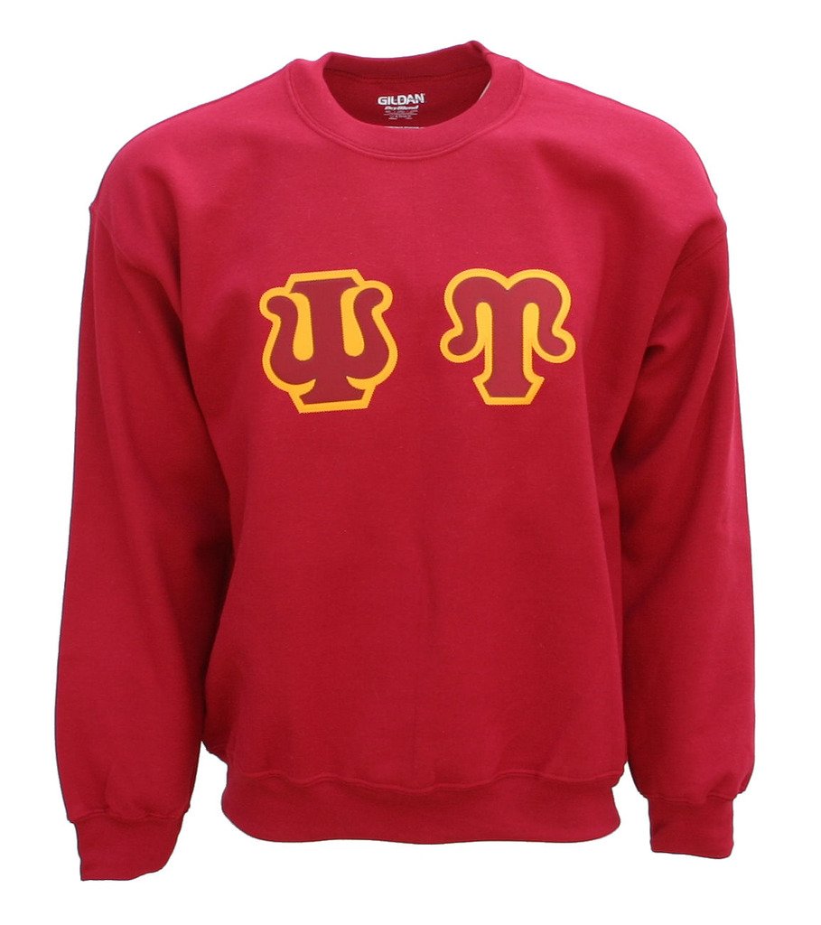 Men's Psi Upsilon Sweatshirt - Comfortable Cotton Pullover Hoodie for College Fraternity, Alumni & Greek Life - Perfect for Campus Events, Game Days & Casual Wear
