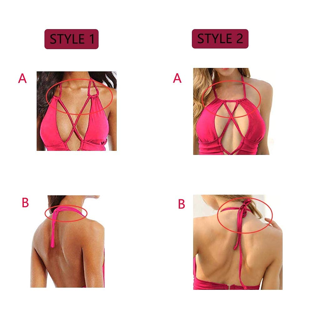 Sexy Women's One Piece Strappy Monokini Swimsuit - V-Plunge Cutout & Backless Design for Beach, Pool & Summer Vacations | Perfect for Swimwear, Bikini Alternative & Tropical Getaways