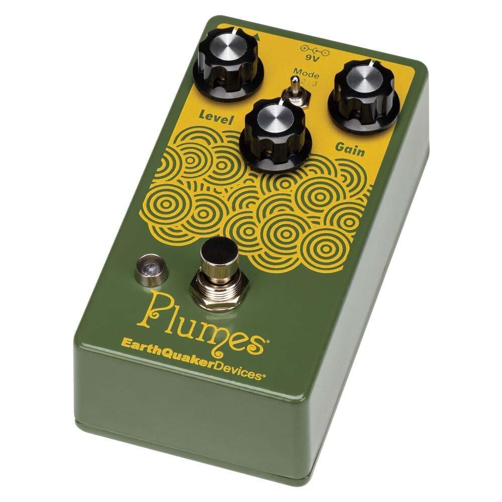 Earthquaker Devices Plumes Small Signal Shredder - Overdrive Guitar Effects Pedal for Electric Guitarists | Perfect for Studio Recording & Live Performances