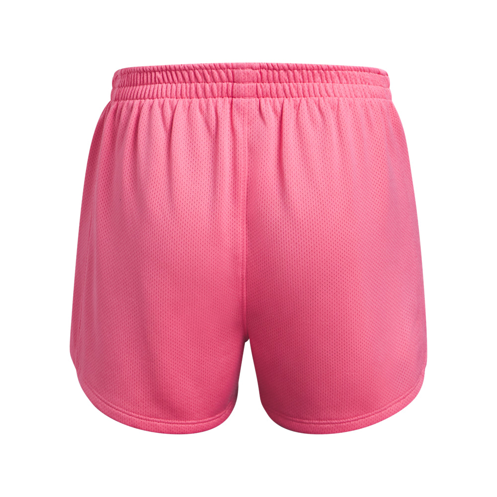 Under Armour Girls' Youth Tech Play Up Mesh Shorts - Breathable & Lightweight for Sports & Active Play - Perfect for Running, Training & Gym Workouts
