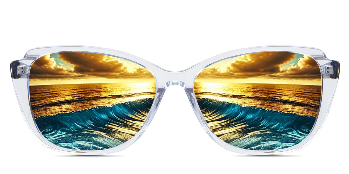 Nanu Women's Prescription Sunglasses - UV Protection, Polarized Lenses for Driving, Outdoor & Fashion Use