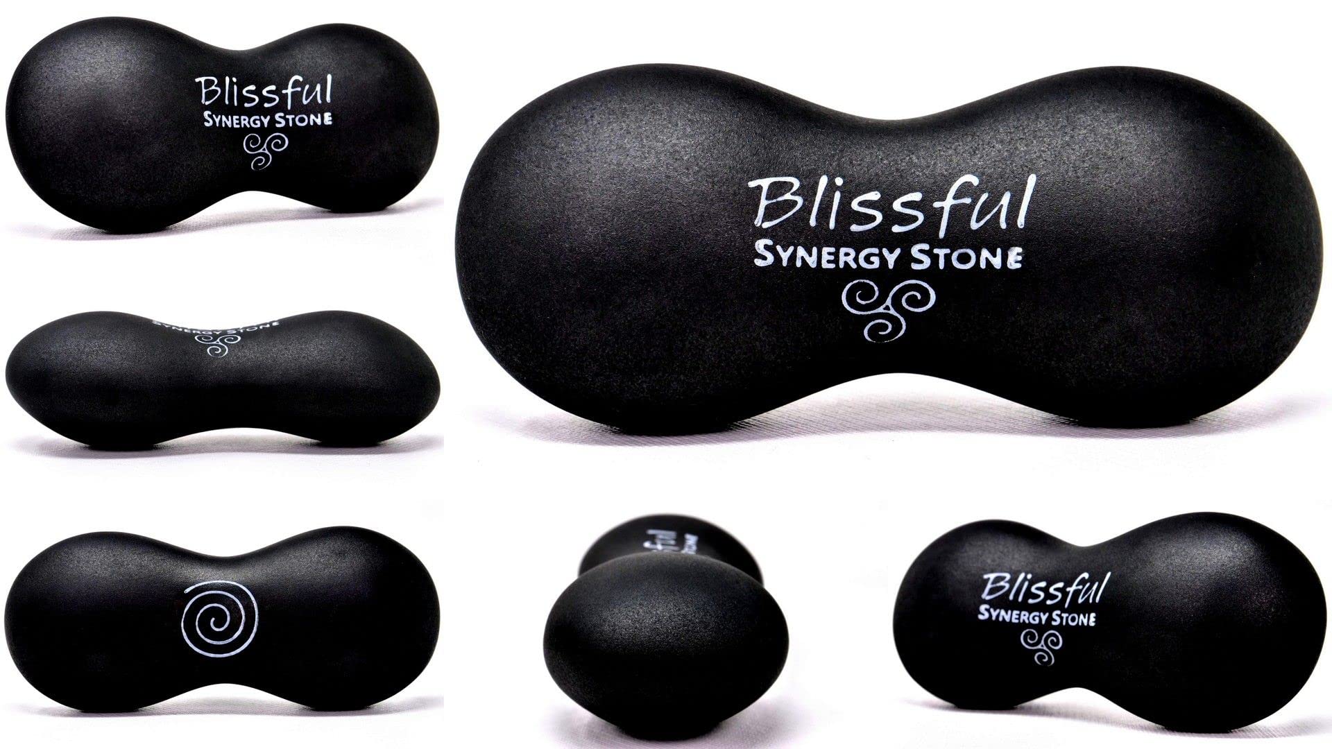 Premium Basalt Black Hot Stone Massage Set of 2 - Deep Heat Therapy for Muscle Relief & Relaxation - Matte Surface for Smooth Skin Glide with Oil - Perfect for Spa, Home Wellness & Professional Therapists