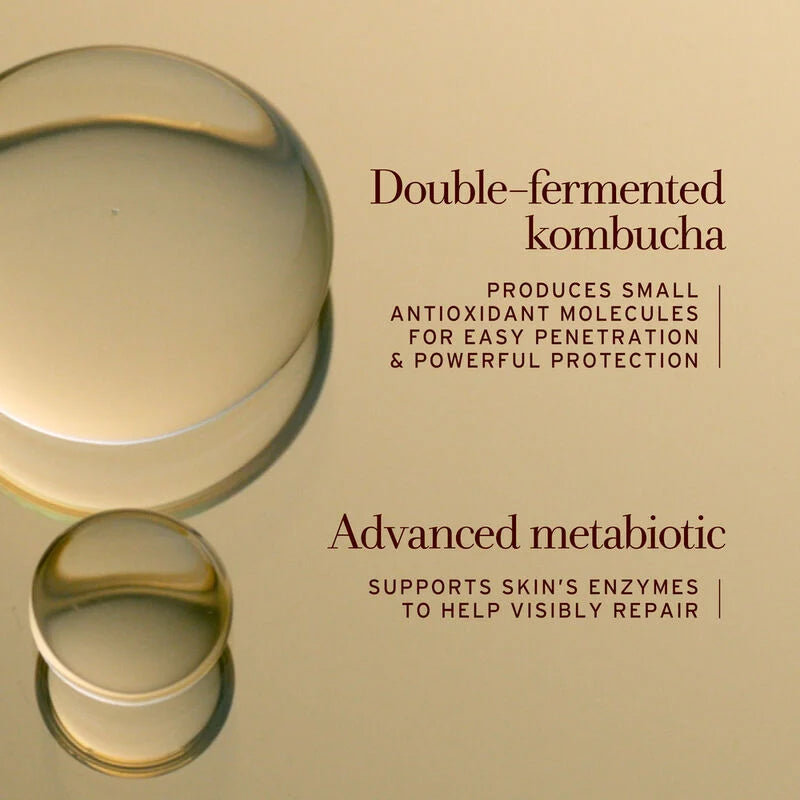 Organic Kombucha Antioxidant Facial Essence for Glowing Skin - Hydrating & Anti-Aging Skincare for Daily Routine & Night Care