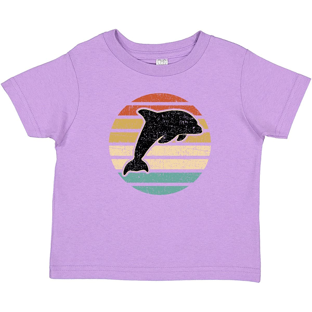 Inktastic Cute Dolphin Beach Vacation Baby T-Shirt - Soft Cotton Tee for Boys & Girls - Perfect for Summer, Beach Trips & Family Holidays