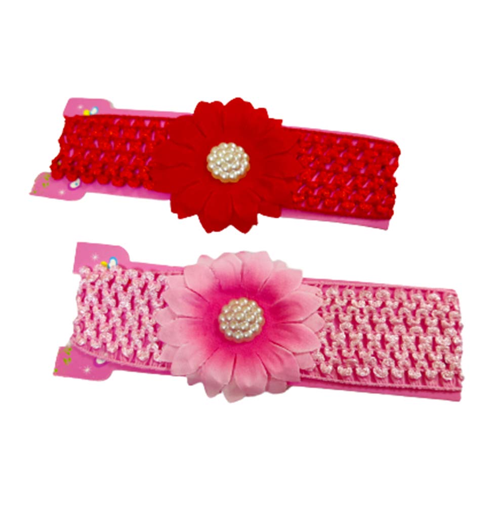 Avanti Creation 12-Pack Colorful Baby Girl Headbands - Soft Elastic Hair Bands for Toddlers & Kids - Perfect for Birthday Parties, Photo Shoots & Everyday Wear