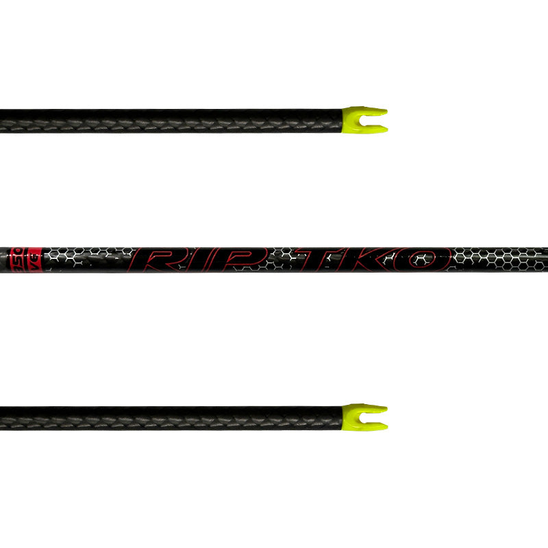 Victory RIP TKO Sport V6 Carbon Arrows - High Performance Hunting & Target Shooting Arrows for Bowhunting, 3D Archery & Outdoor Sports