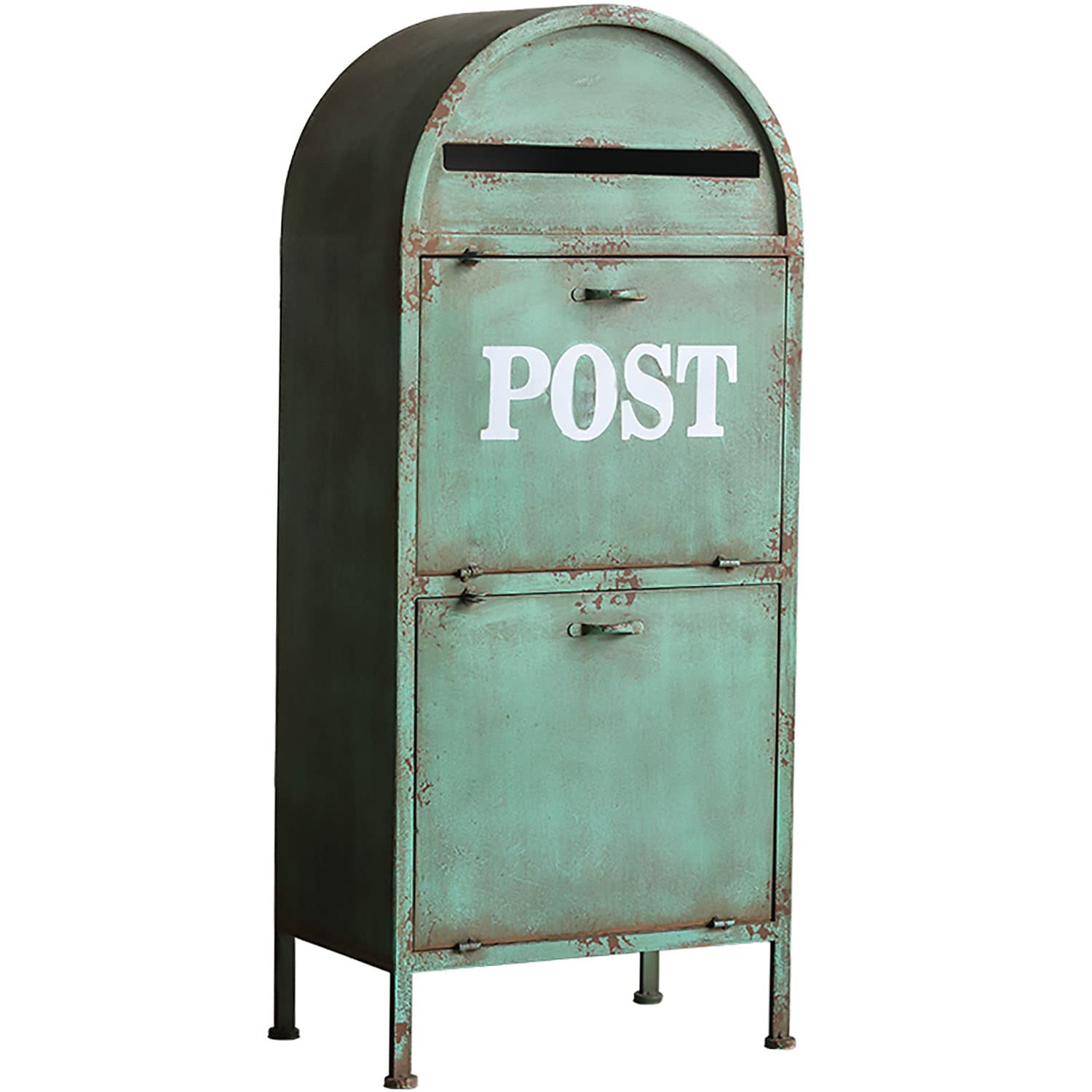 Large Waterproof Parcel Drop Box - Secure Outdoor Mailbox for Deliveries When You're Not Home | Durable 45×27×105cm Storage Mail Box, Perfect for Porch, Garden & Home Decor | Ideal for Packages, Letters & Online Shopping Deliveries