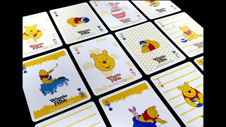 Winnie the Pooh Playing Cards - Classic Disney Card Game for Family Game Night & Travel Entertainment