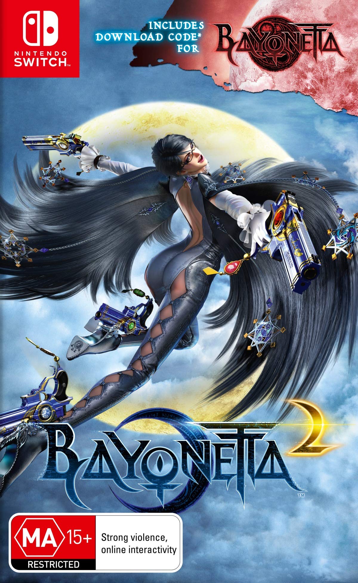 Bayonetta 2 for Nintendo Switch - Action-Adventure Game | Fast-Paced Combat & Stunning Graphics | Perfect for Home Gaming & On-The-Go Play
