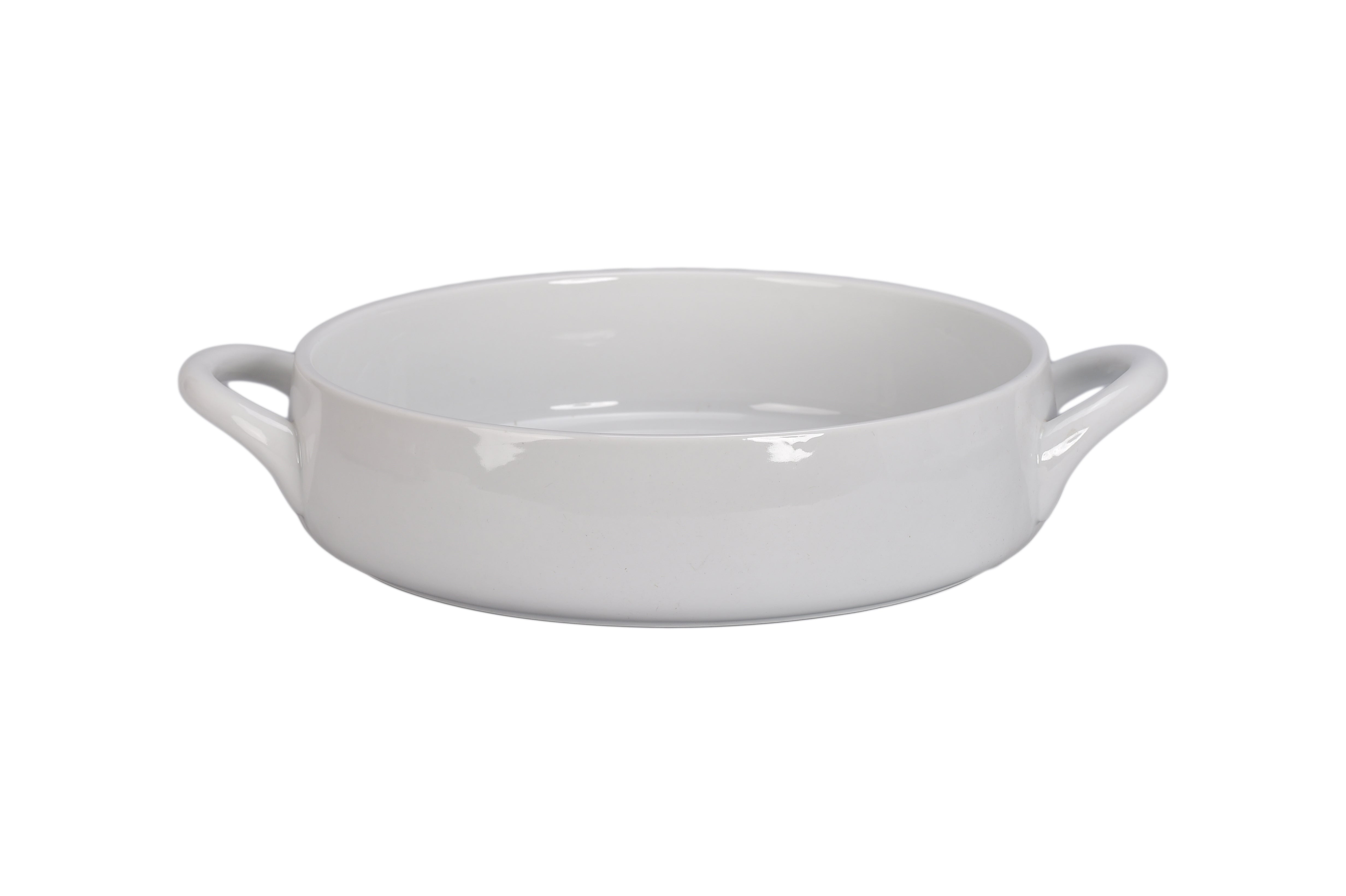 Taos 3.5 Quart Round Stoneware Baker - Perfect for Casseroles, Soups & Desserts | Oven, Microwave & Dishwasher Safe